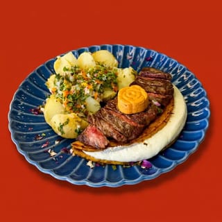 Grilled Cachapa