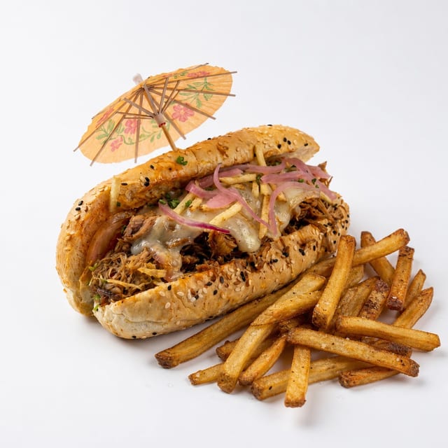 Boricuaso Sandwich.
