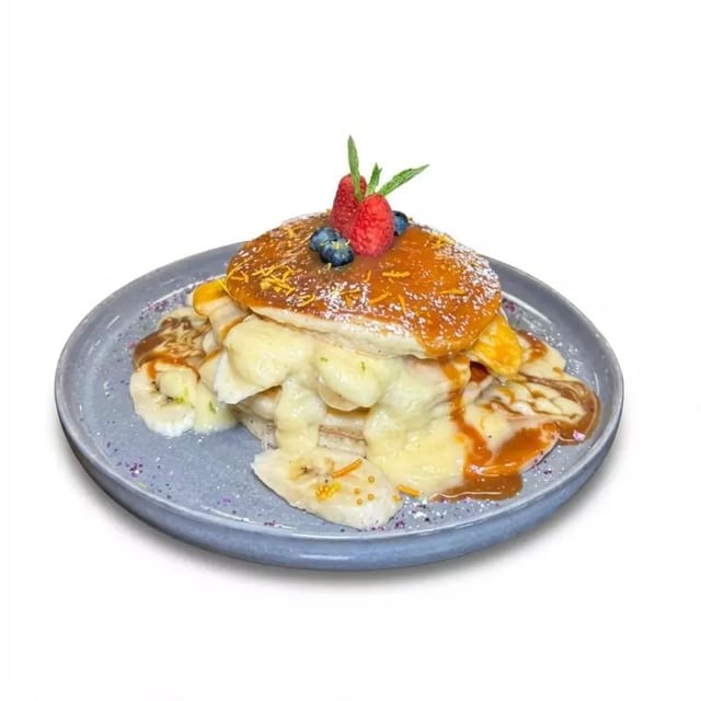Banana & Caramel Pancake.