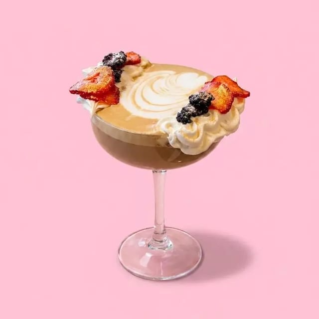 Signature Rose Latte.